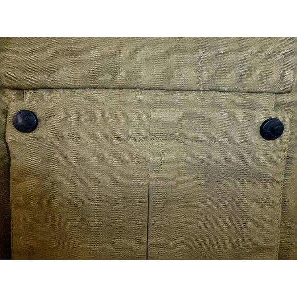 Gander Mountain Mens Hunting Vest Large Orange & Brown Polyester Cotton Pockets - Picture 7 of 16